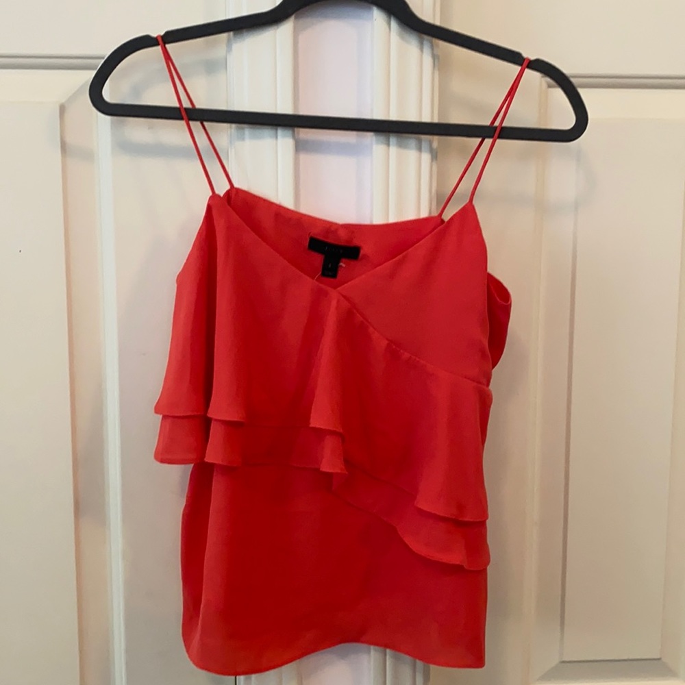J.Crew top size 2 nwt orange/pink